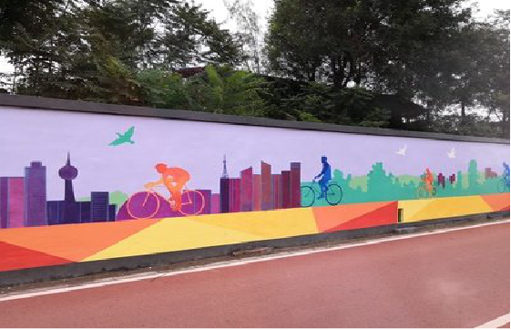 泸溪县墙体彩绘-围墙