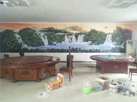 泸溪县墙绘-写实风景