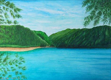 泸溪县在墙绘中，如何绘画绿水青山？