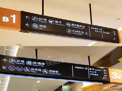 泸溪县如何通过商场标识牌引导客流分布？